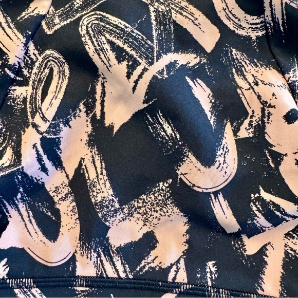 Lululemon Free To Be Serene High Neck Sports Bra Blue and Pink Size 6 - Picture 2 of 6